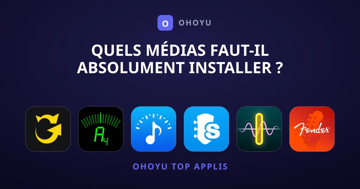 Quels Médias Faut-il Absolument Installer ?